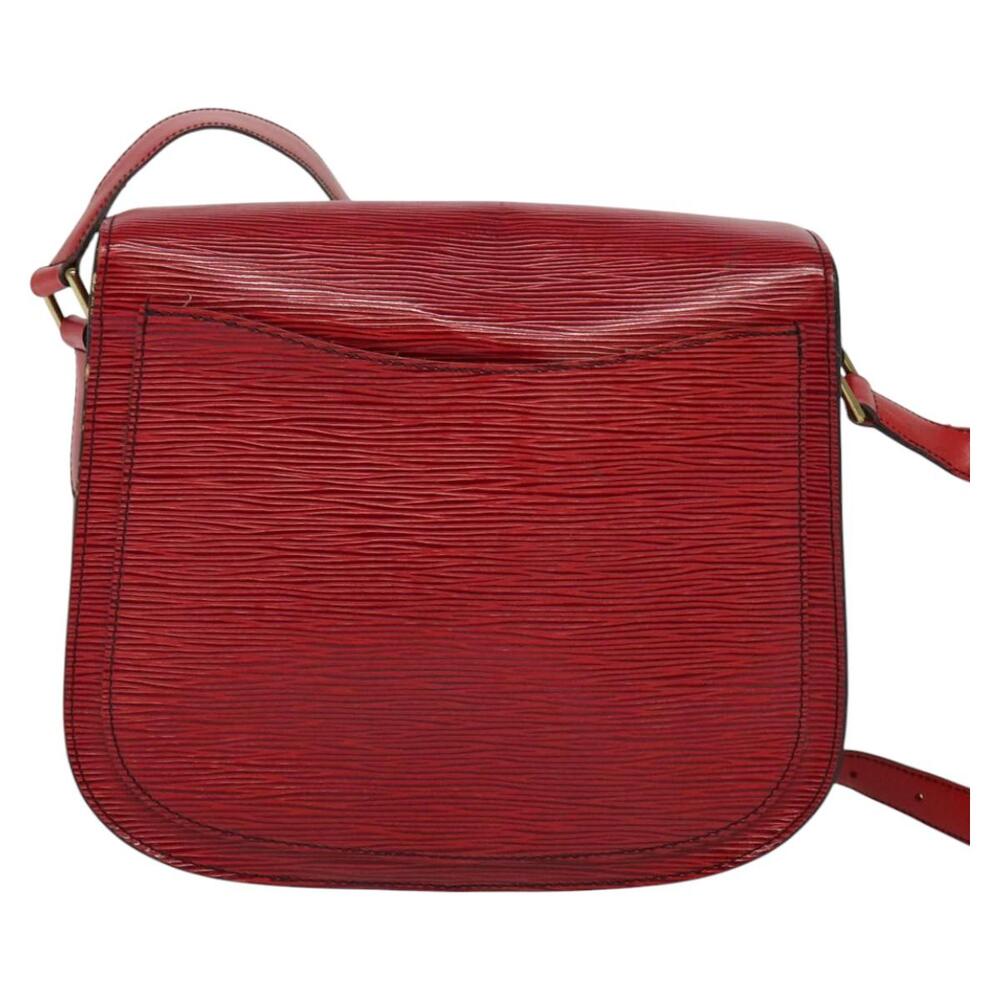 LOUIS VUITTON Epi Saint Cloud GM Shoulder Bag Red M52197 - Picture 2 of 16
